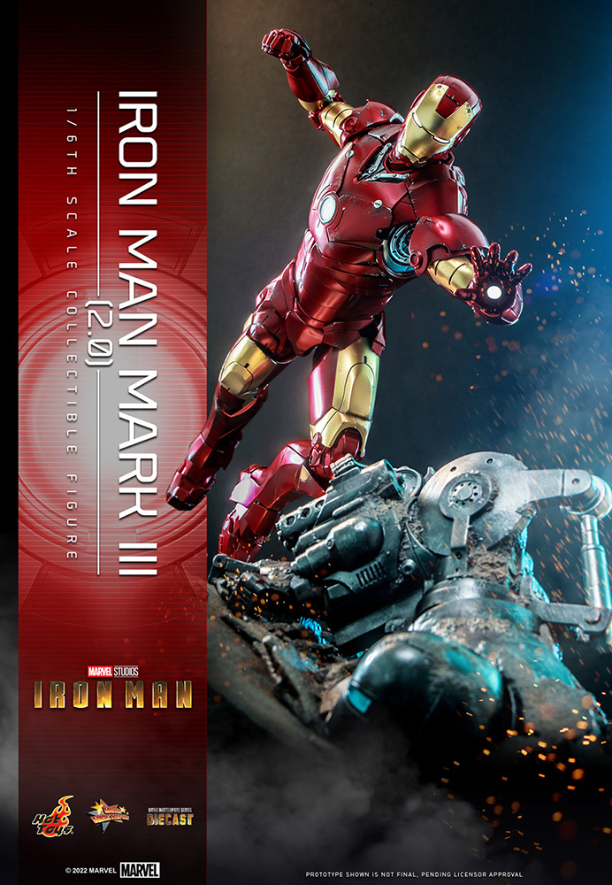 高評価即納 IRONMAN 1/6スケールフィギュア アイアンマン・マーク3の