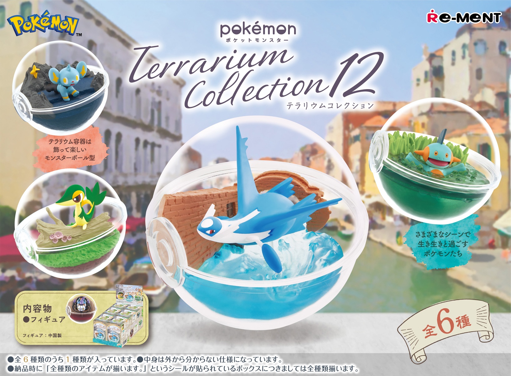 予約2023年1月】ポケットモンスター テラリウムコレクション12 6個入りBOX リーメント | フィギュア・ホビーの通販なら METALBOX