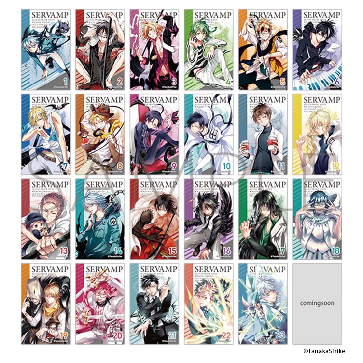 【予約2025年01月】SERVAMP-サーヴァンプ- メモリアルクリアカードコレクション 全24種 12パック入りBOX ムービック