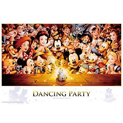 送料無料 1000ピース ジグソーパズル ディズニー Dancing Party 51x73 5cm フィギュア ホビーの通販なら Metalbox メタルボックス