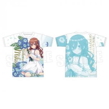 【送料無料】五等分の花嫁∽ フルグラフィックTシャツ Flower Fairy Ver. 中野三玖 NEO GATE【予約2025年04月】