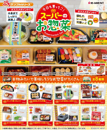 【予約2025年04月】今日も買ってこ！スーパーのお惣菜 8パック入りBOX リーメント