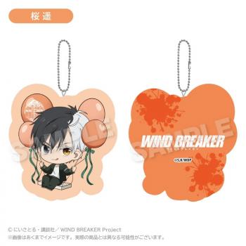 【予約2025年03月】WIND BREAKER ダイカットクッションキーホルダー ばるんこVer. 桜遥 ステラノーツ