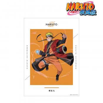 【予約2025年04月】NARUTO-ナルト- 疾風伝 描き下ろしイラスト うずまきナルト 忍者大決戦ver. A3マット加工ポスター アルマビアンカ