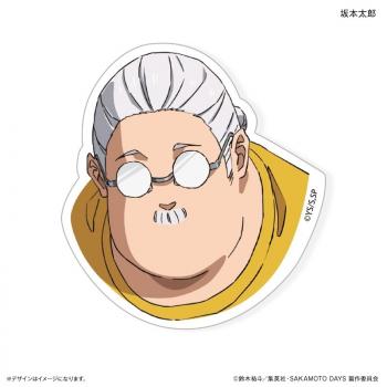 【予約2025年03月】SAKAMOTO DAYS キャラ面ステッカー 坂本太郎 カルチュア・エンタテインメント