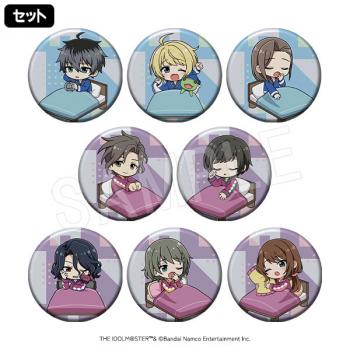 【予約2025年03月】アイドルマスター SideM トレーディング缶バッジ ミニキャラ TypeA モーニングルーティンVer. 8パック入りBOX 中外鉱業