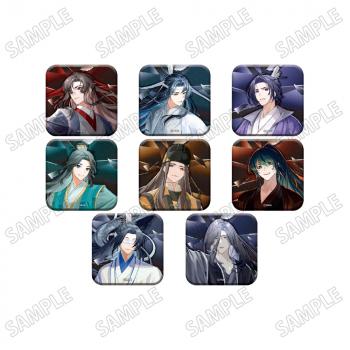 【予約2025年04月】大河幻想ラジオドラマ「魔道祖師」 描き下ろしスクエア缶バッジコレクション【幻鏡ver.】 8パック入りBOX メディコス・エンタテインメント