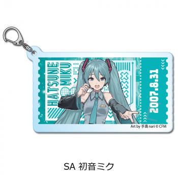 【予約2025年03月】『初音ミク＆ピアプロキャラクターズ』アクリルキーホルダー SA (初音ミク) シンクイノベーション