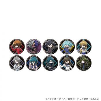 【予約2025年04月】缶バッジ「遊☆戯☆王デュエルモンスターズGX」10/ブラインド(全10種)(グラフアートイラスト) 10パック入りBOX A3