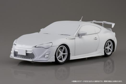 【予約2025年06月】1/24 MFゴースト No.4 片桐 夏向 ZN6 TOYOTA86 第14巻 シーサイドダブルレーン仕様 アオシマ