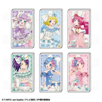 【予約2025年03月】プリパラ さんくす♡ハッピーリボンコーデ トレーディングアクリルブロック 6パック入りBOX ティームエンタテインメント