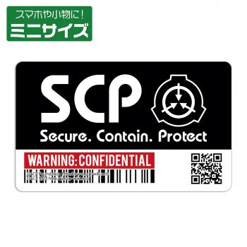 【予約2025年04月】SCP財団 SCP財団 ミニステッカー コスパ