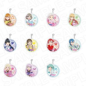 【予約2025年04月】ラブライブ！スーパースター!! アクリルチャームストラップ 和風ドレス ver セット コンテンツシード