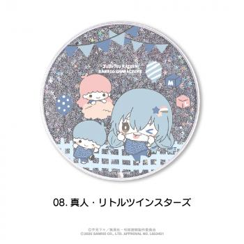 【予約2025年04月】呪術廻戦×サンリオキャラクターズ グリッターコースター 08.真人・リトルツインスターズ MAW