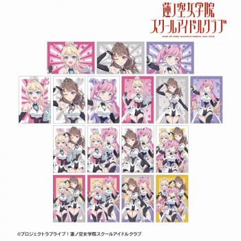 【予約2025年05月】ラブライブ！蓮ノ空女学院スクールアイドルクラブ 描き下ろし ファンファーレ！！！ トレーディングポストカード 17パック入りBOX アルマビアンカ