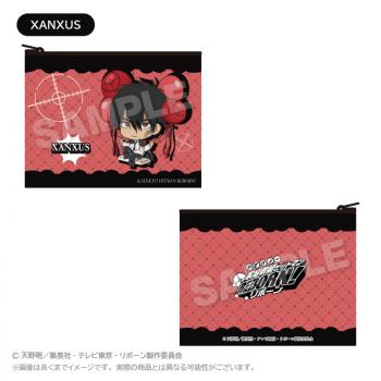 【予約2025年04月】家庭教師ヒットマンREBORN！ ばるんこフラットポーチ XANXUS ステラノーツ