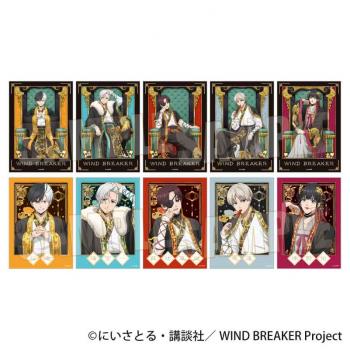 【予約2025年05月】トレーディング箔押しブロマイド WIND BREAKER/玉座ver. 10パック入りセット ベルハウス