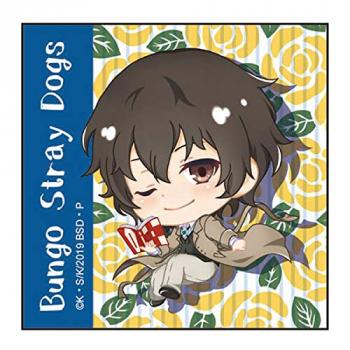 【予約2024年04月】文豪ストレイドッグス ぽぷきゃら スクエア缶バッジ 太宰治ノーマル GRANUP