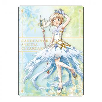 【予約2024年05月】カードキャプターさくら クリアカード編 こもれびアート B5下敷き 木之本 桜B(コスチュームクリア) GRANUP