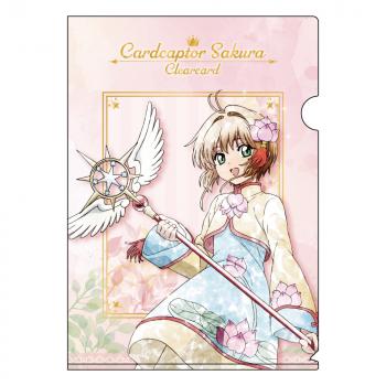 【予約2024年05月】カードキャプターさくら クリアカード編 こもれびアート A4クリアファイル 木之本 桜A(コスチュームチャイナ風) GRANUP