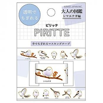 おもしろ文具 ピリッテ シマエナガ PIRITTE