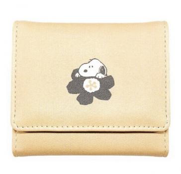 SNOOPY/三つ折りコンパクト財布【アンドクッカ】