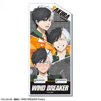 【予約2024年08月】「WIND BREAKER」 アクリルスマホスタンド デザイン01(桜遥) ライセンスエージェント