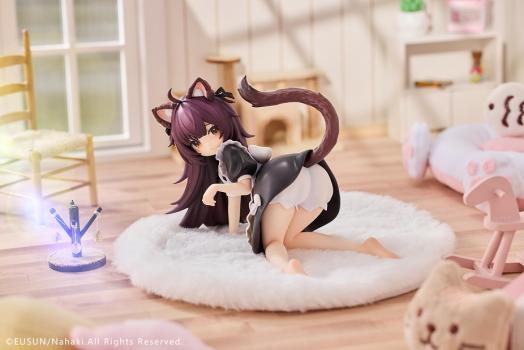 【予約2024年12月】猫娘メイド 朋朋 1/7 完成品フィギュア EUSUN