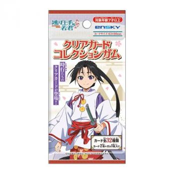 【予約2024年09月】TVアニメ「逃げ上手の若君」 クリアカードコレクションガム【初回限定版】 16パック入りBOX エンスカイ