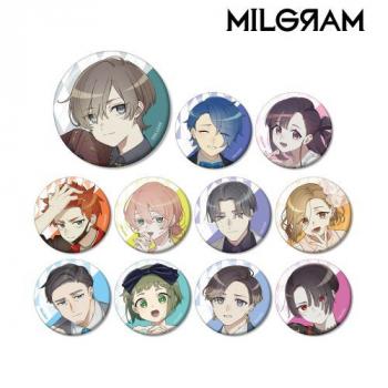 【予約2024年09月】MILGRAM -ミルグラム- 描き下ろしイラスト トレーディング缶バッジ 11パック入りBOX アルマビアンカ