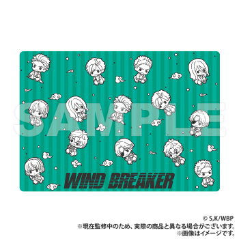 【予約2024年09月】WIND BREAKER_ふわふわブランケット_グリーンver.（ぷちきゅんシリーズ） Smarprise