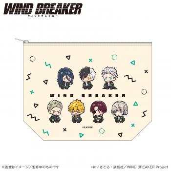 【予約2024年09月】WIND BREAKER_キャンバスデイリーポーチ_集合ver.（ぷちきゅんシリーズ） Smarprise