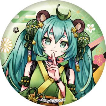 【予約2024年08月】初音ミク 百鬼夜行 BIG缶バッジ 化狸 ツインクル