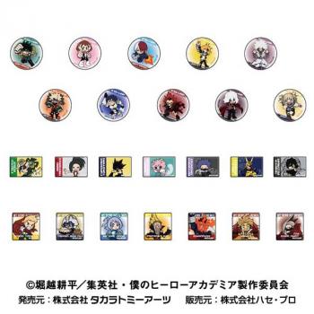 【予約2024年07月】あれこれぷちCANバッジ 僕のヒーローアカデミアVol.3 48パック入りBOX タカラトミーアーツ