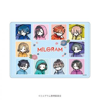 【予約2024年09月】キャラクリアケース「MILGRAM」02/コマ割りデザイン 梅雨ver.(グラフアートイラスト) A3