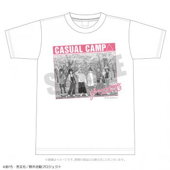 【予約2024年08月】ゆるキャン△SEASON３ カジュアルキャンプ Tシャツ M アクロス