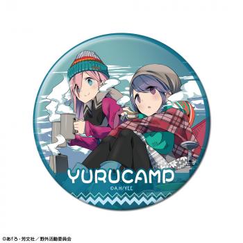 【予約2024年08月】ゆるキャン△ 缶バッジ デザイン10(各務原なでしこ&志摩リン/C) ライセンスエージェント