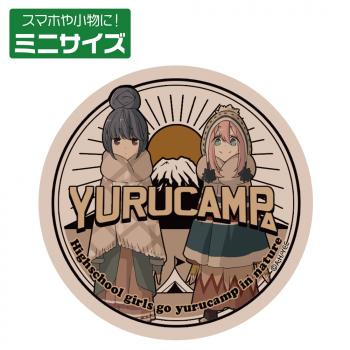 【予約2024年09月】『ゆるキャン△』 なでしこ＆リン ミニステッカー コスパ