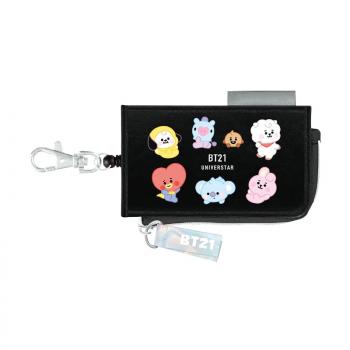 BT21 パスケース付きキーケース 集合