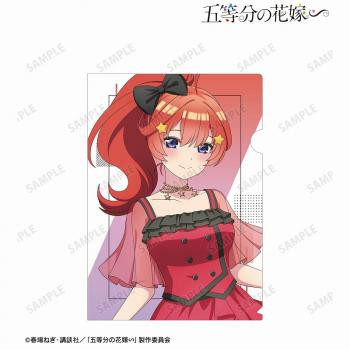 【予約2024年10月】五等分の花嫁∽ rockin’starコラボ 描き下ろし 中野五月 ロックアイドルver. クリアファイル アルマビアンカ