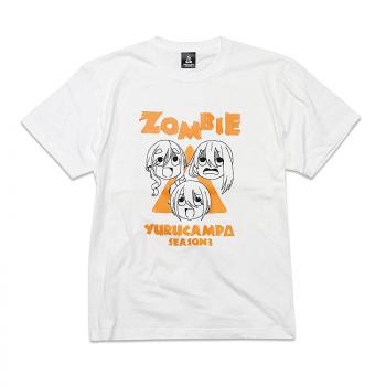 【予約2024年08月】ゆるキャン△ SEASON３ ZOMBIE Tシャツ ホワイト M soup