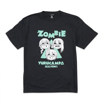 【予約2024年08月】ゆるキャン△ SEASON３ ZOMBIE Tシャツ ブラック M soup