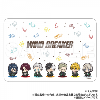 【予約2024年09月】WIND BREAKER_枕パット_ホワイトver.（ぷちきゅんシリーズ） Smarprise