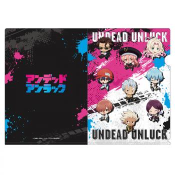 【予約2024年09月】アンデッドアンラック ぺたん娘クリアファイル ペンギンパレード
