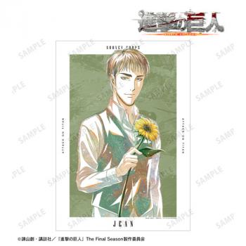 【予約2024年11月】進撃の巨人 描き下ろし ジャン Flower Shop ver. Ani-Art A3マット加工ポスター アルマビアンカ