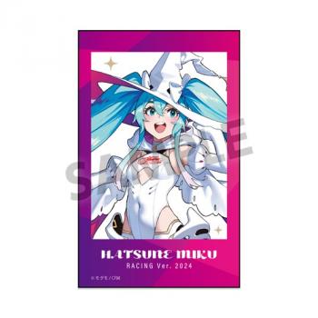 【予約2024年09月】レーシングミク 2024 キービジュアル1 Ver. インスタントフォト風ステッカー ホビーストック