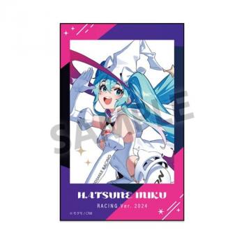 【予約2024年09月】レーシングミク 2024 キービジュアル2 Ver. インスタントフォト風ステッカー ホビーストック