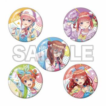 【予約2024年09月】「五等分の花嫁∽」 ぱすてるふぁっしょん 缶バッジ 5パック入りBOX GRANUP