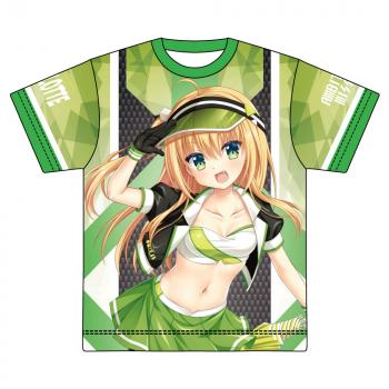 【予約2024年09月】AMBITIOUS MISSION 描き下ろし シャルロット・ディ・カーブホーン・イェーズ RQver. フルグラフィックＴシャツ みどびよ！