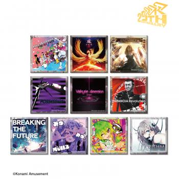 【予約2024年12月】DanceDanceRevolution トレーディングスクエア缶バッジ 10パック入りBOX アルマビアンカ